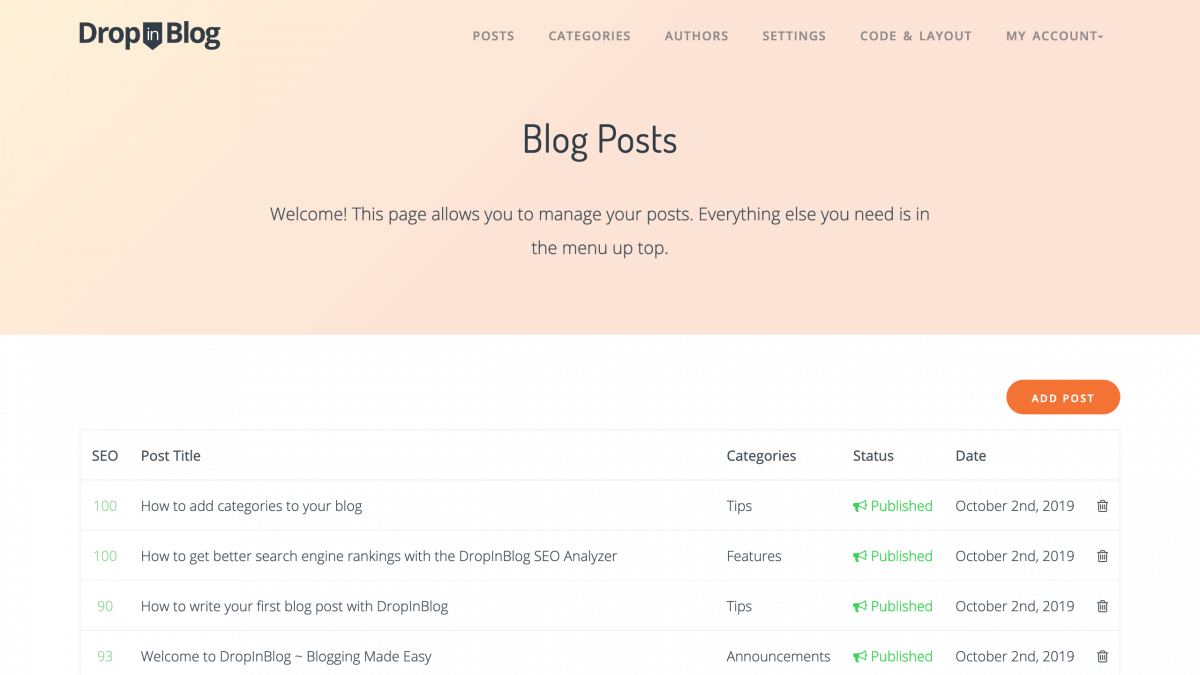 How To Add a New Blog Post