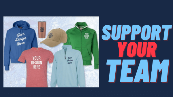 Support Your Team with Custom Gear