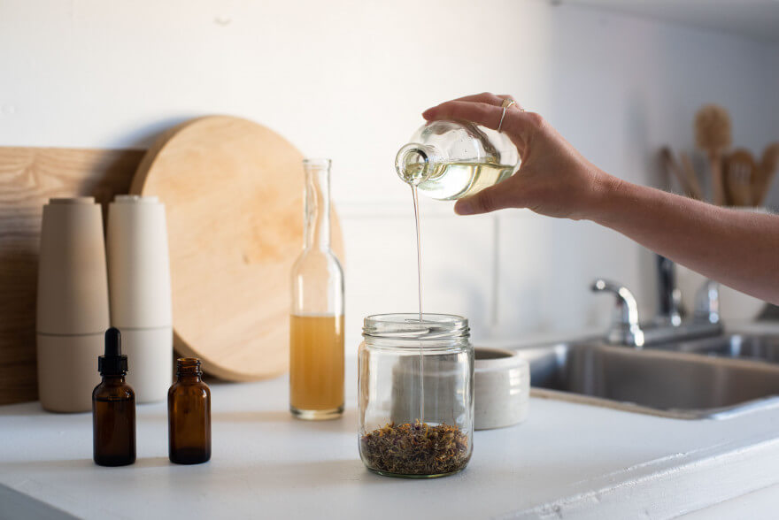 How To Make Herb Infused Oil For Skin