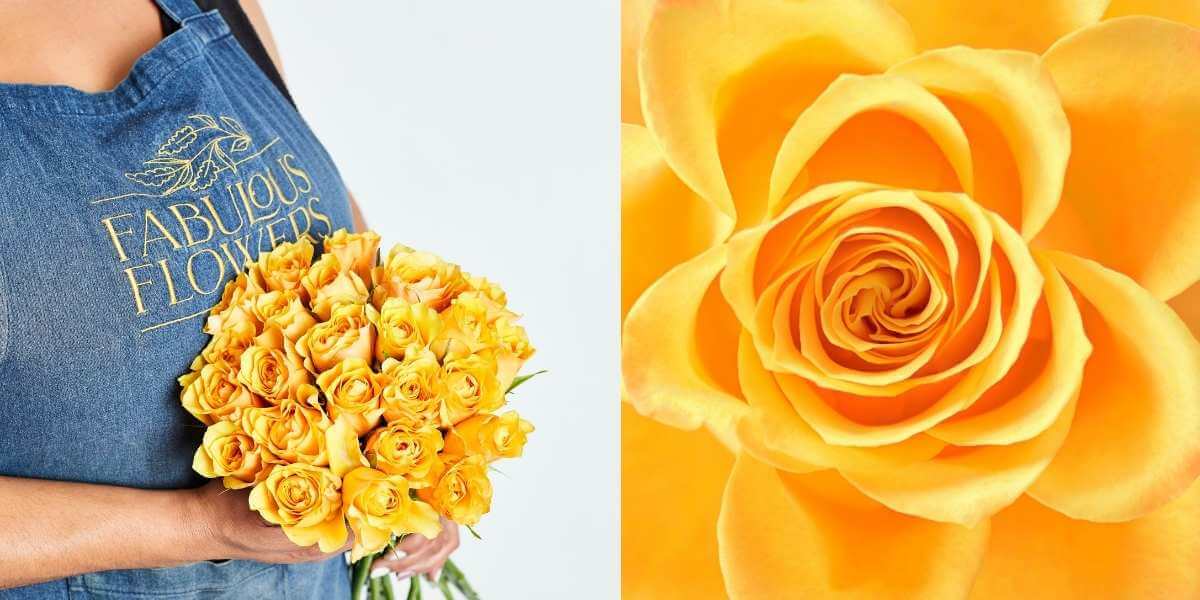 Yellow flowers, bouquet, woman holding flowers, same day delivery