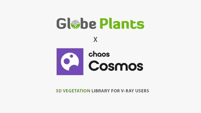 Globe Plants and Chaos Cosmos - The Partnership For 3D Vegetation V-Ray Users