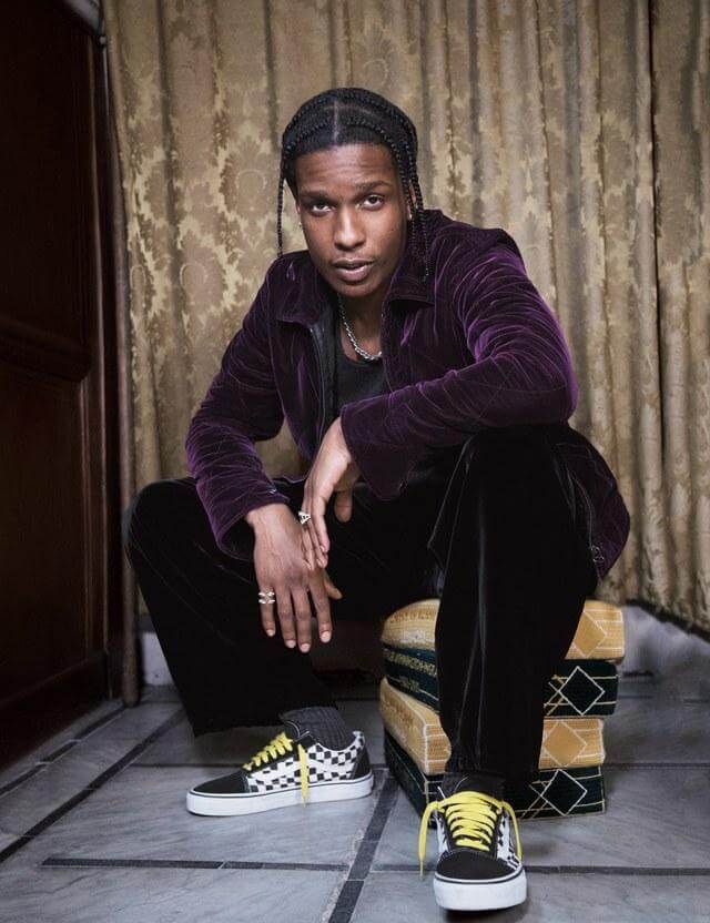 A$AP Rocky in Vans with Laces – LaceSpace