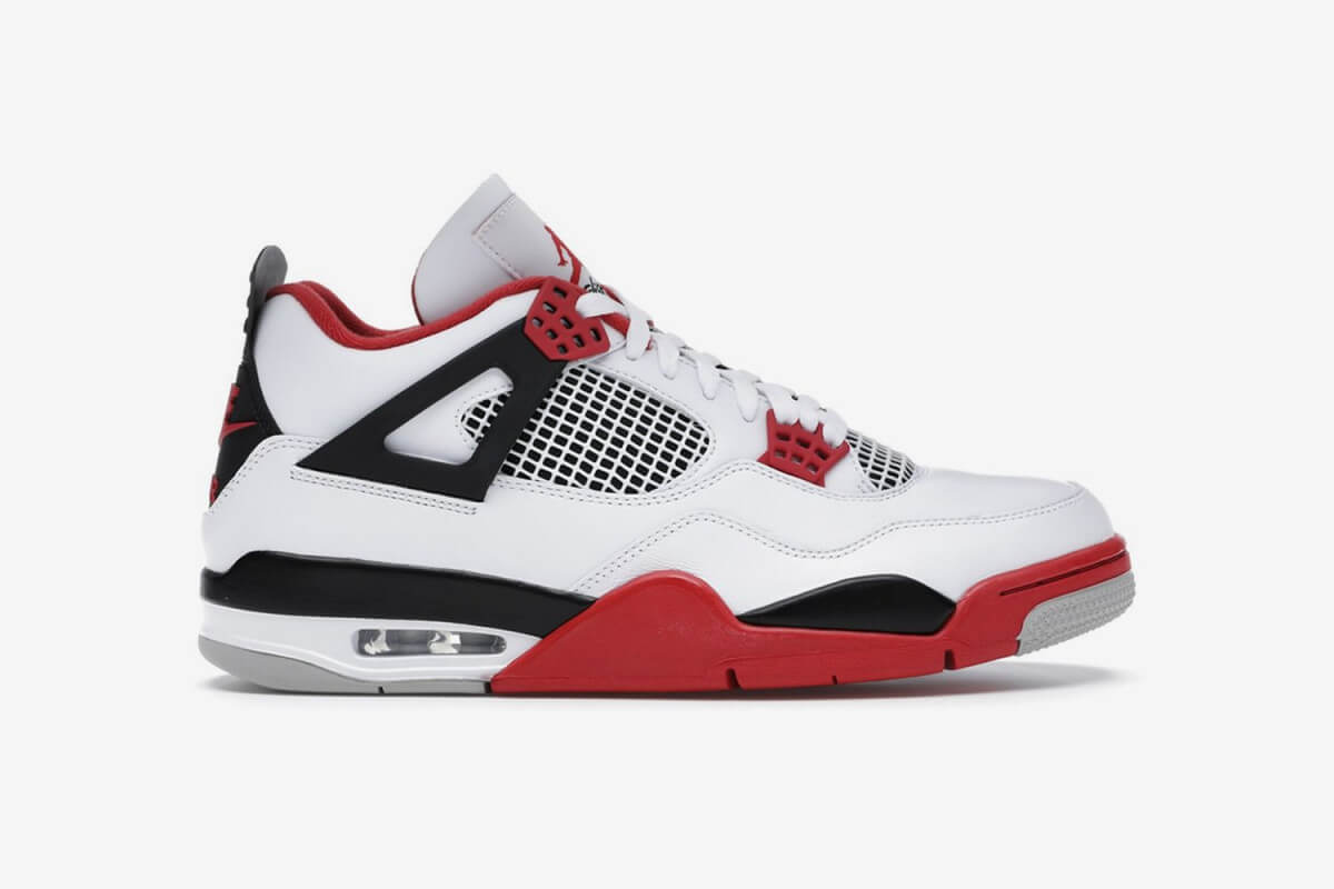 Where to Buy Nike Air Jordan 4 Fire Red 2020 Shoelaces