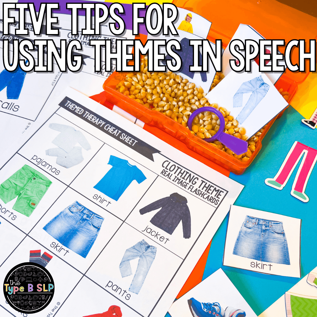 How I Adapt One Speech Therapy Item for TONS of Activities