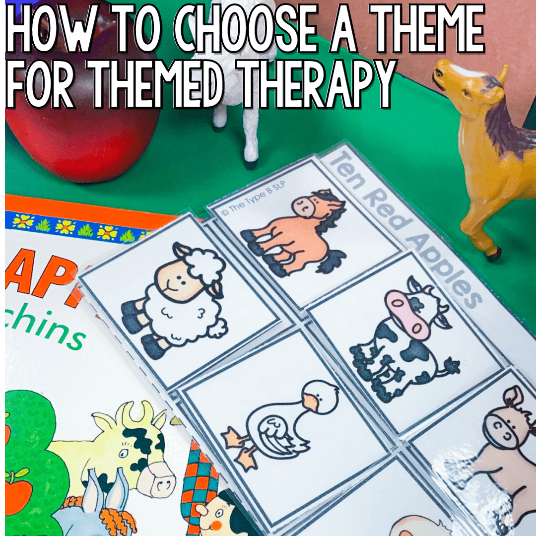 How to Choose a Theme for Themed Therapy!