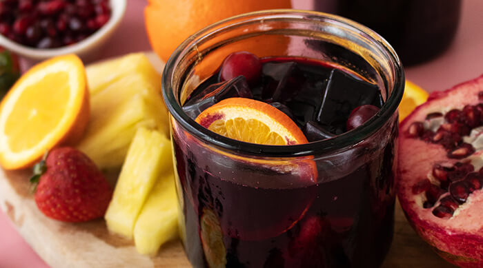 Non-Alcoholic Sangria [Using REAL wine!]