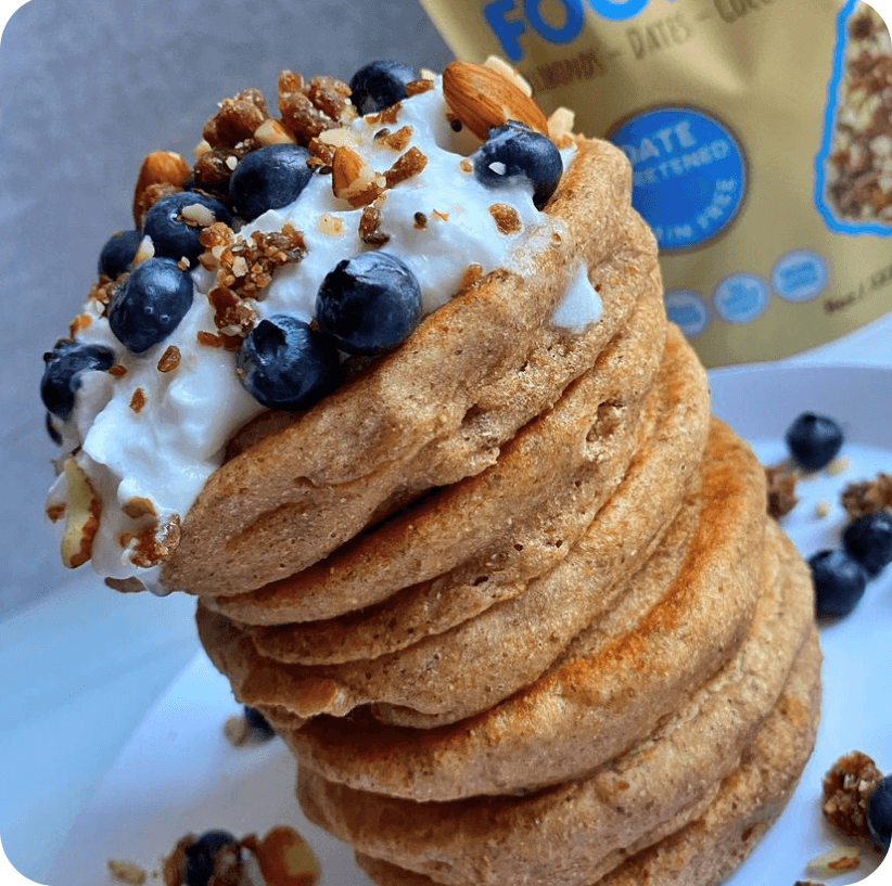 Vegan Almond Flour Superfood Pancakes