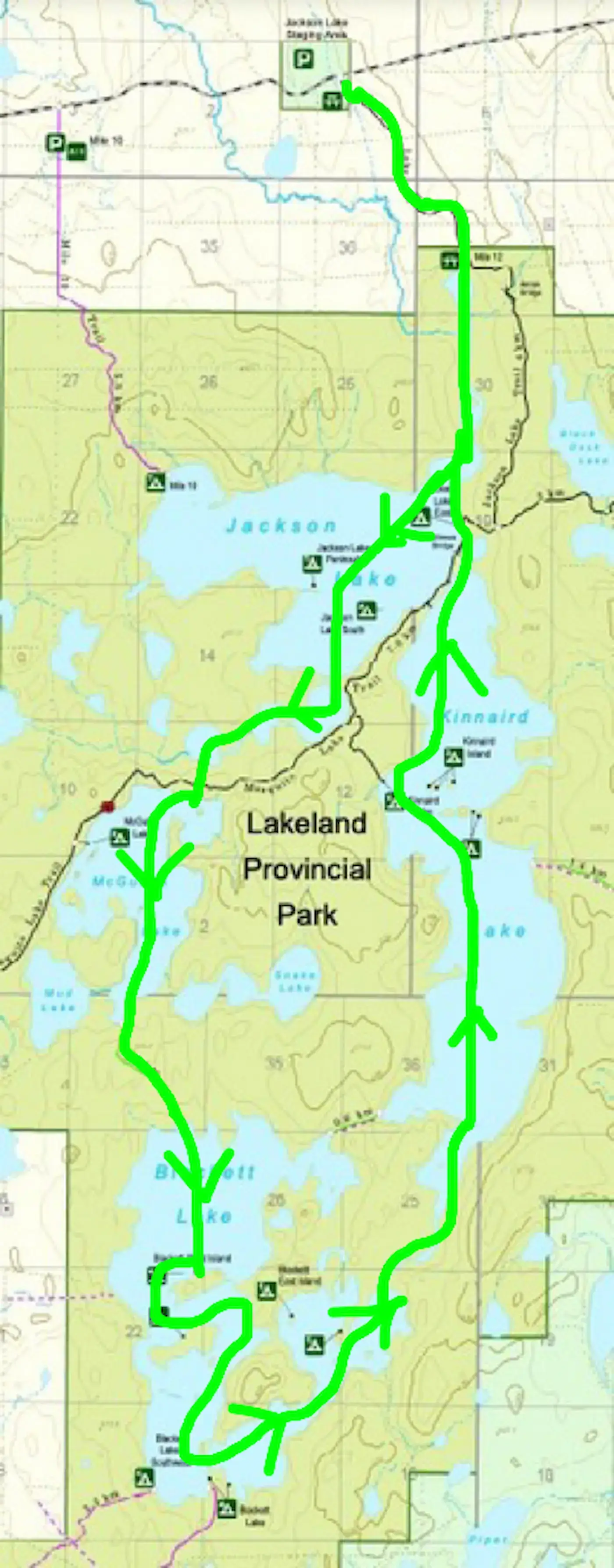Lakeland Paddle Circuit Guide