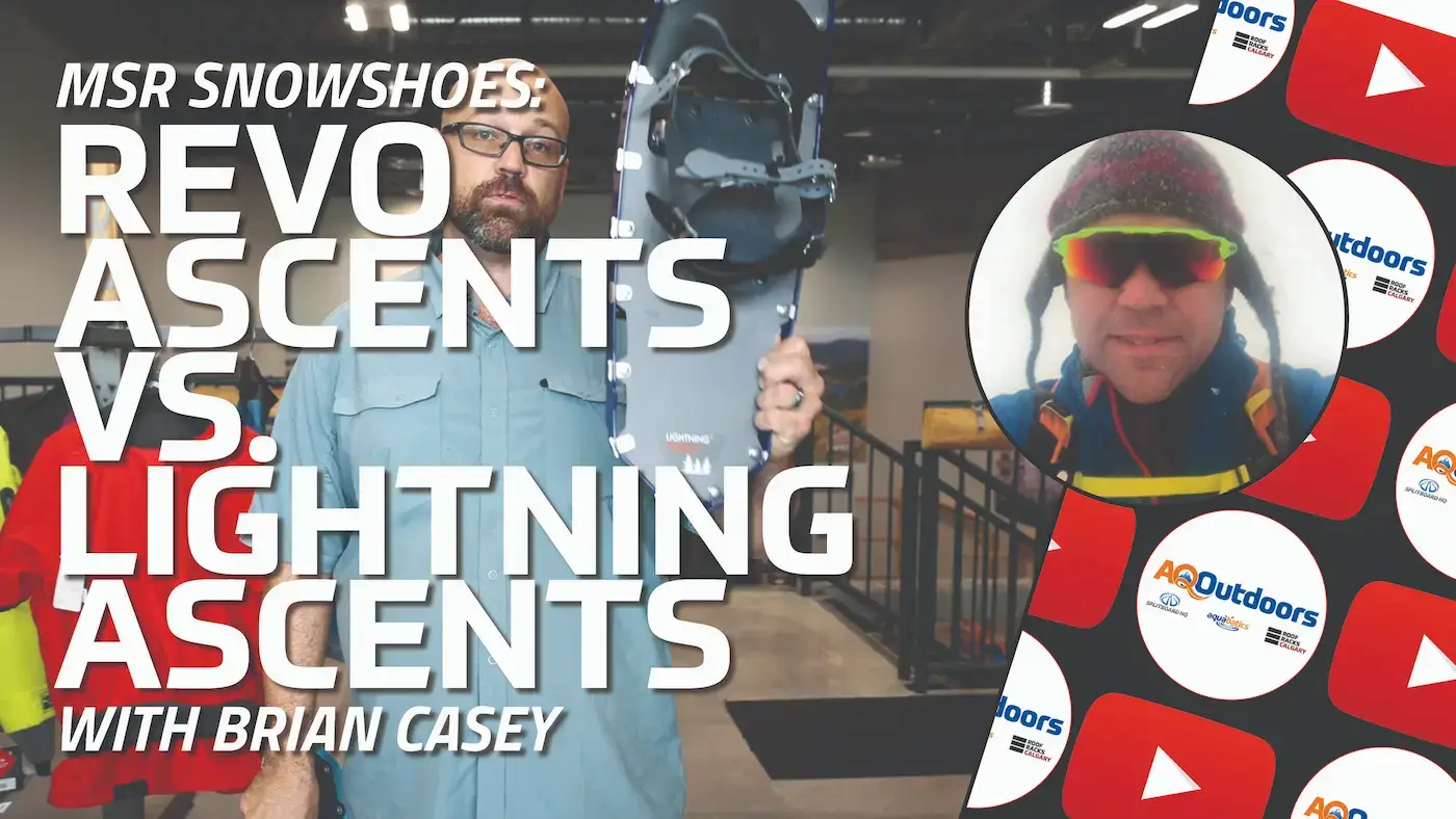 MSR Revo Ascent vs Lightning Ascent Snowshoes