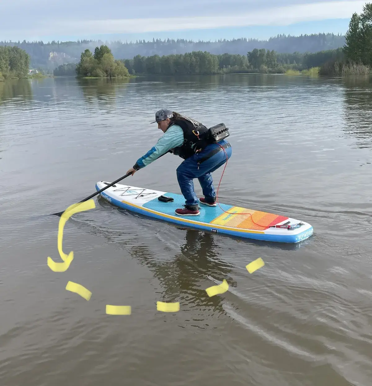 How to Sweep Stroke for SUP: 4 Steps