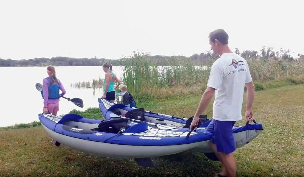 Inflatable Kayaks & SUPs - An ideal option for RV's and Camping Trips