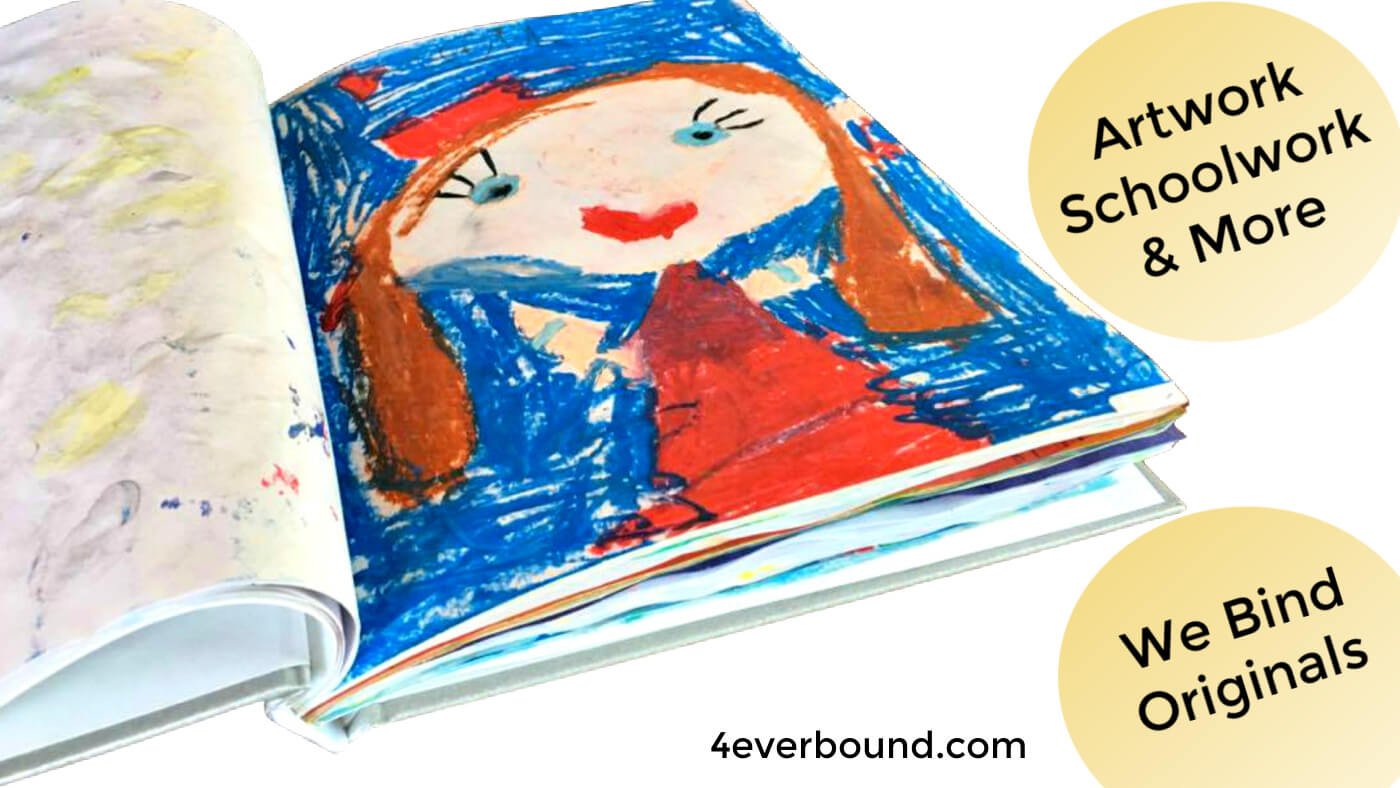 How 4everBound Will Save Your Kids Original Art & Schoolwork