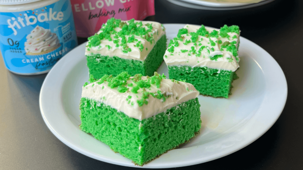 Keto Green Velvet Cake