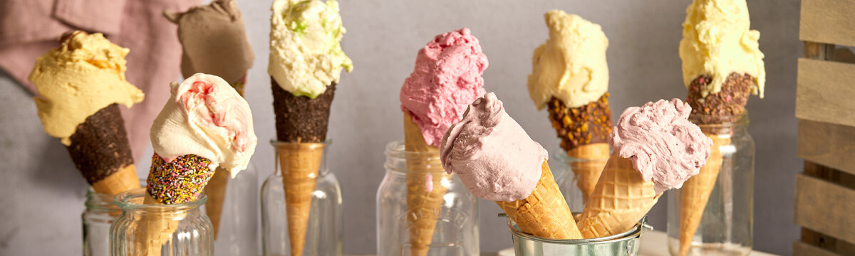A history of the ice cream cone