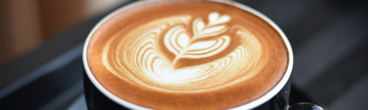 Getting frothy with latte art