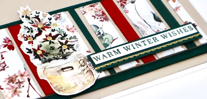 Woodland Christmas Scrappy Leftovers - Holiday card ideas!