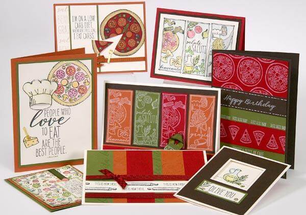 Trattoria Cards - Stamping with Kay!