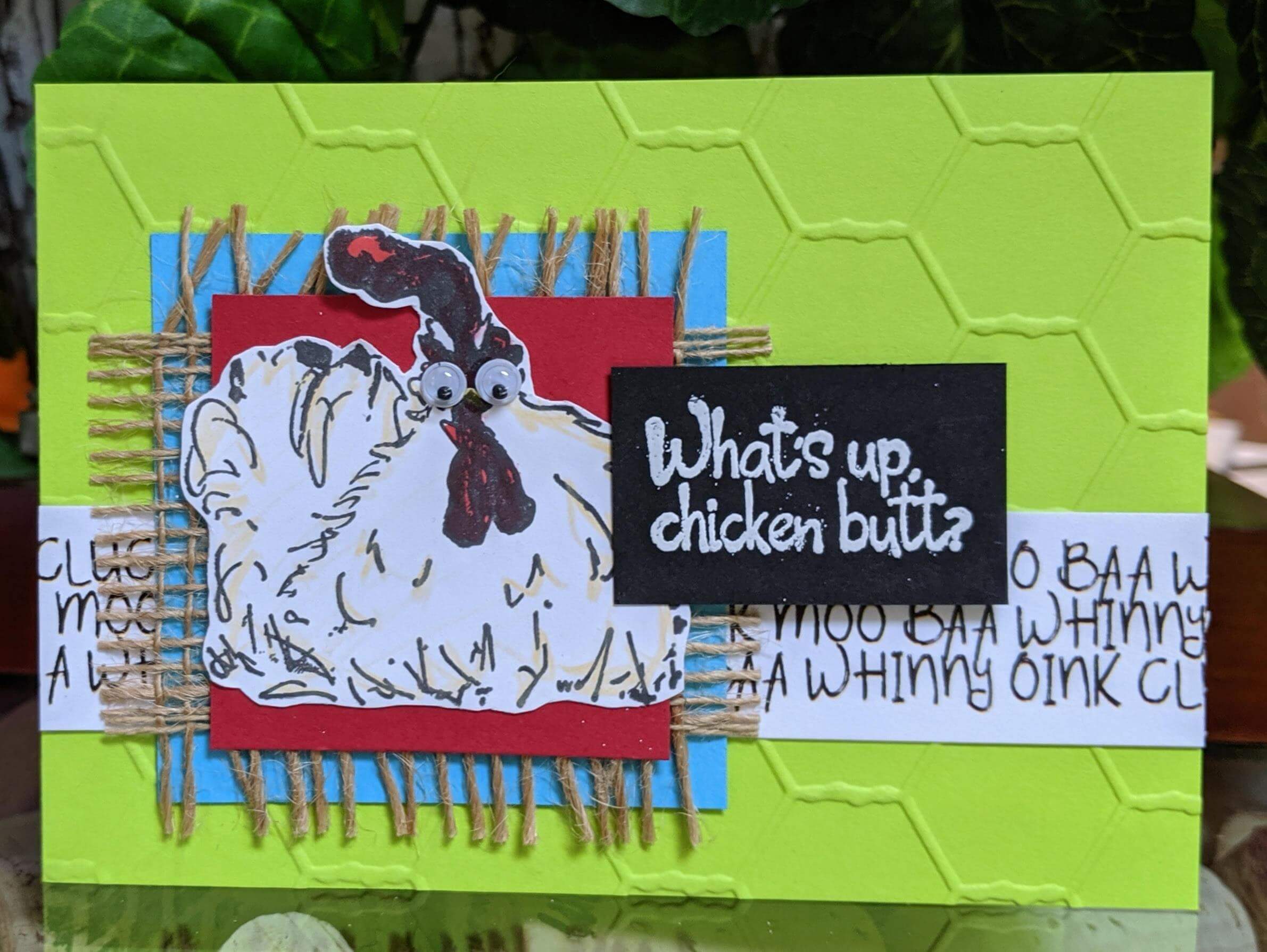 Farm Critters + Idea Deck = Cute cards