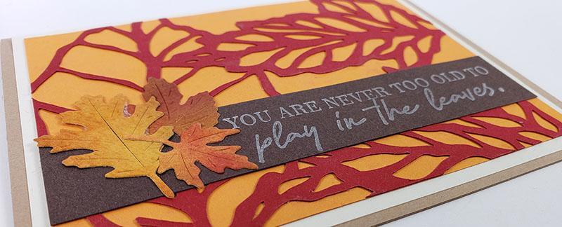 Falling Leaves Cut File - Embellish Your pages and cards!