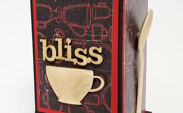A Coffeehouse tea bag dispenser makes a TEA-rrific gift!