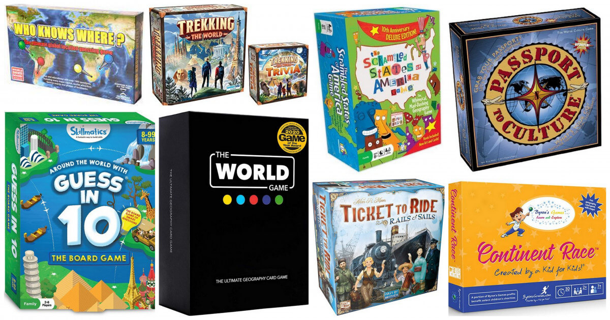 Best Geography Board Games For Learning About the World