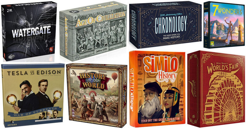 History Board Games That Take You On a Trip Through Time
