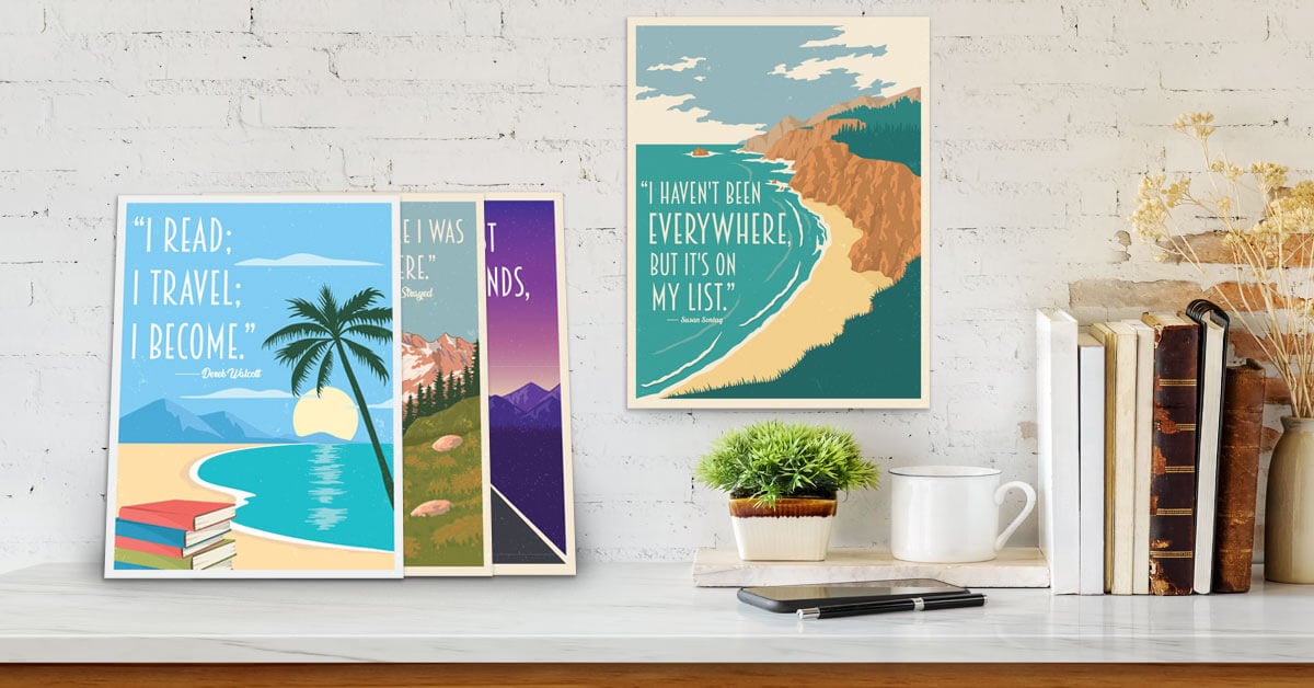 Celebrate Your Love of Travel with These Free Posters