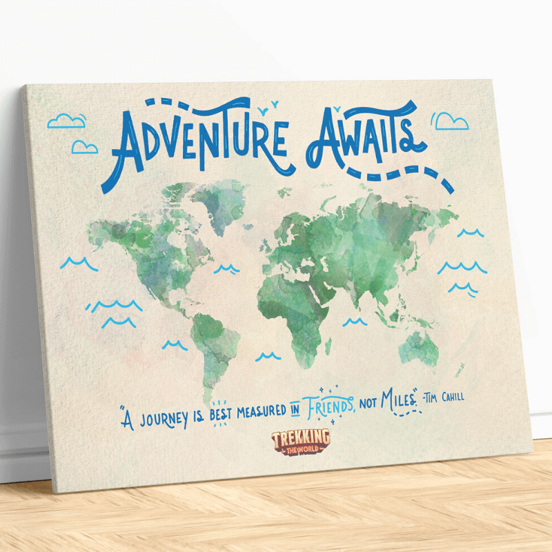 Free World Map Poster to Celebrate Travel