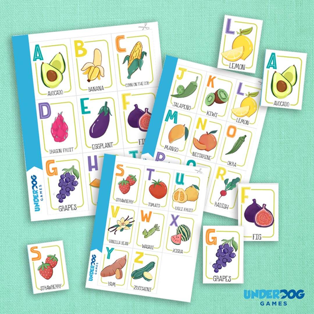 Our Alphabet Go Fish Game Printable is Yours for Free