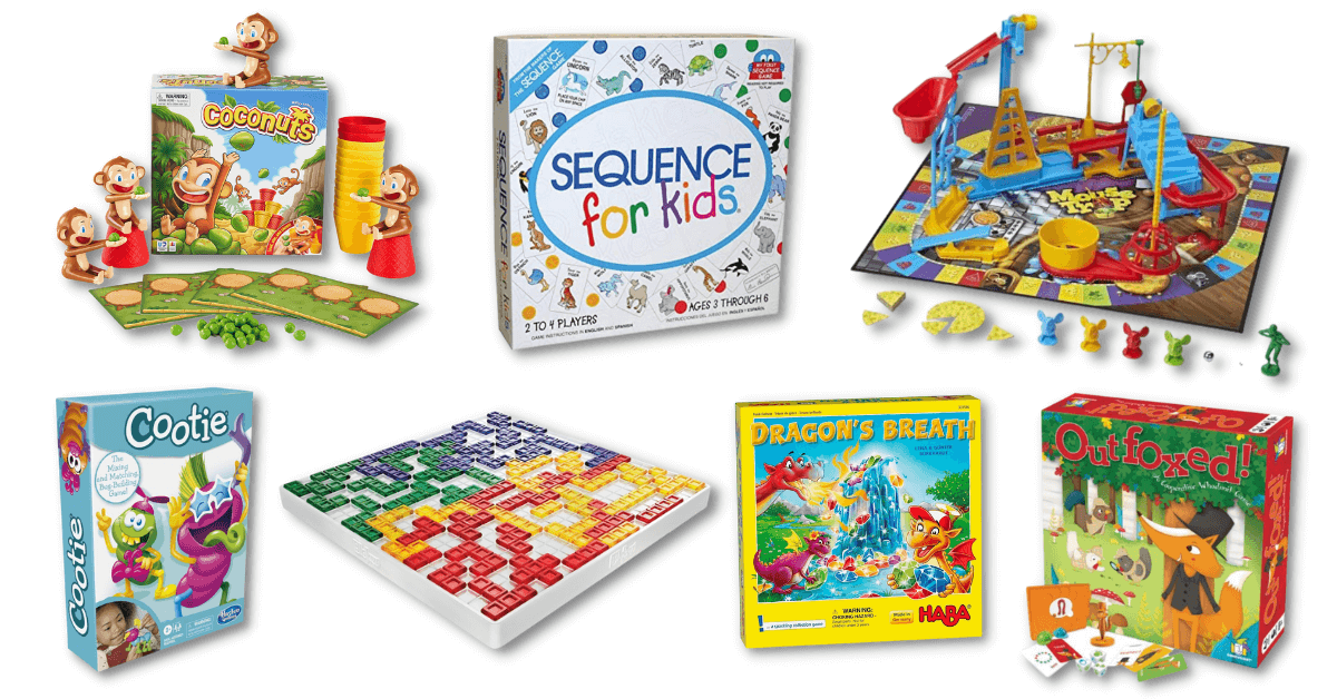 The Best Board Games for 6 Year Olds, Parent-Recommended