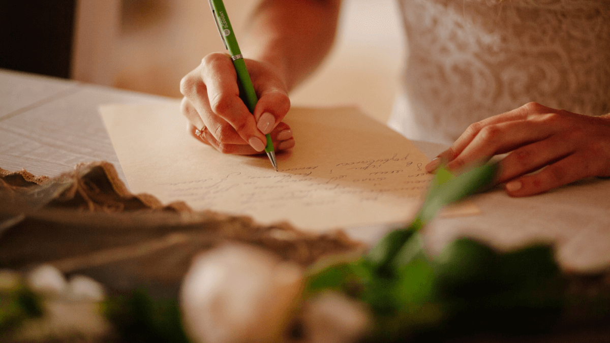 How to Write Your Wedding Vows