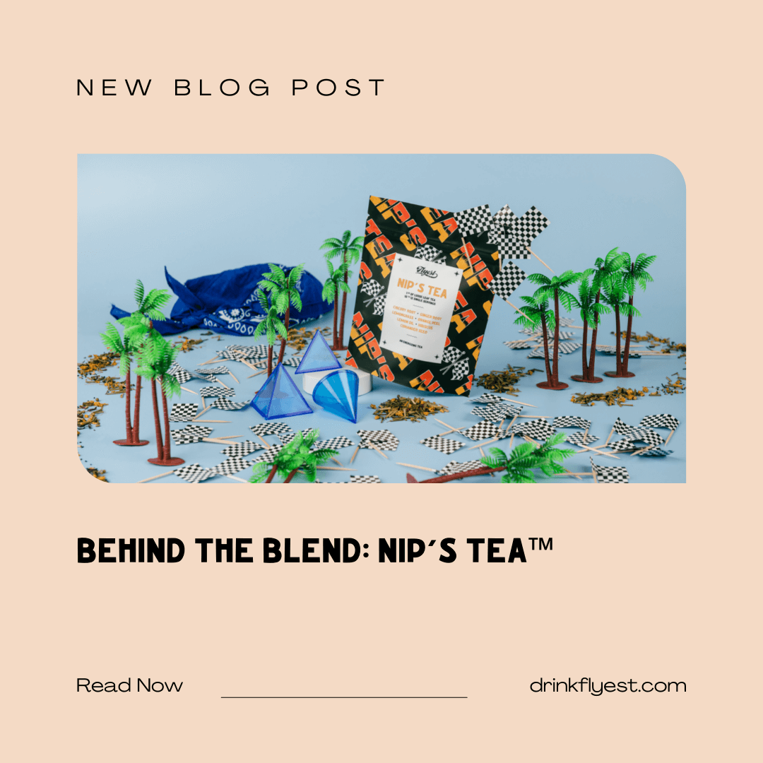 Behind the Blend: Nip's Tea, Energizing Lemon Ginger Herbal Tea