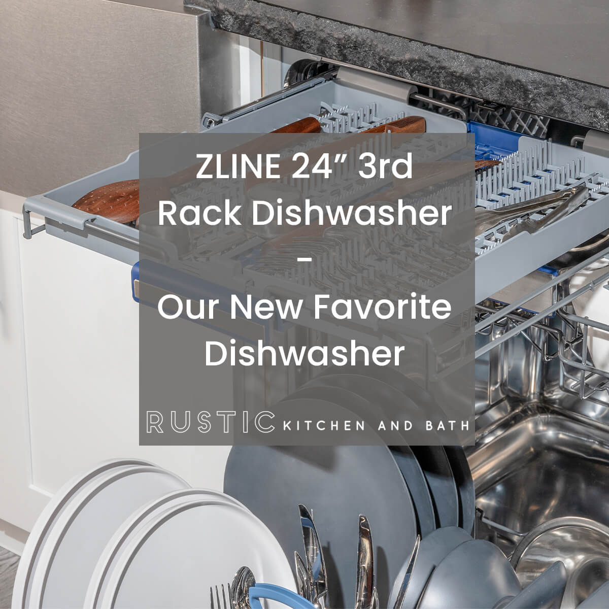 ZLINE 24” 3rd Rack Dishwasher - Our New Favorite Dishwasher