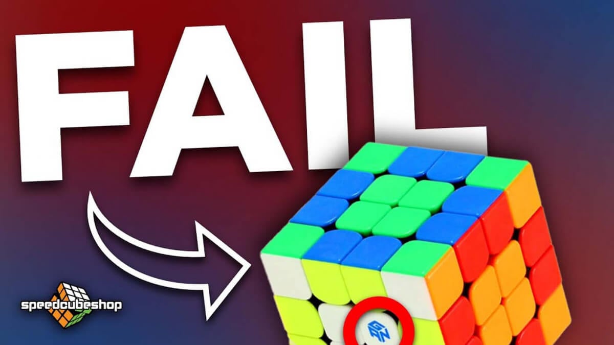 Top 5 Biggest Speed Cube Fails