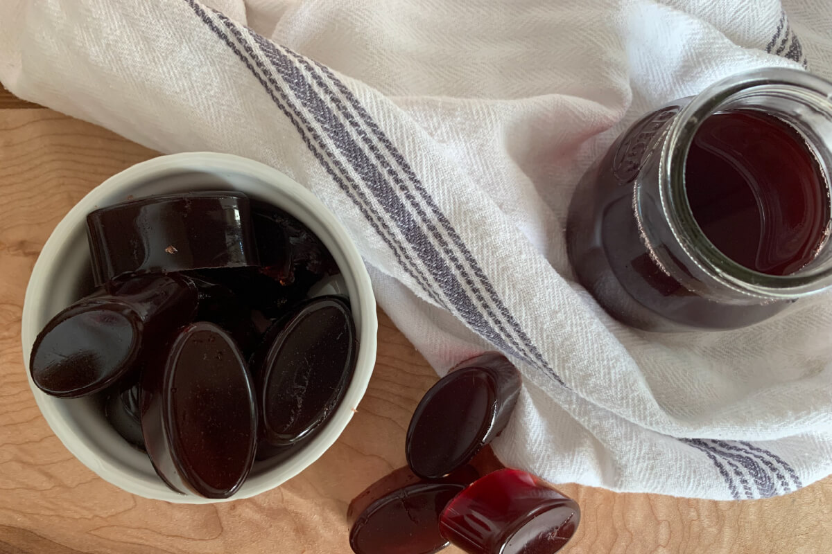 Immune-Boosting Elderberry Gummies