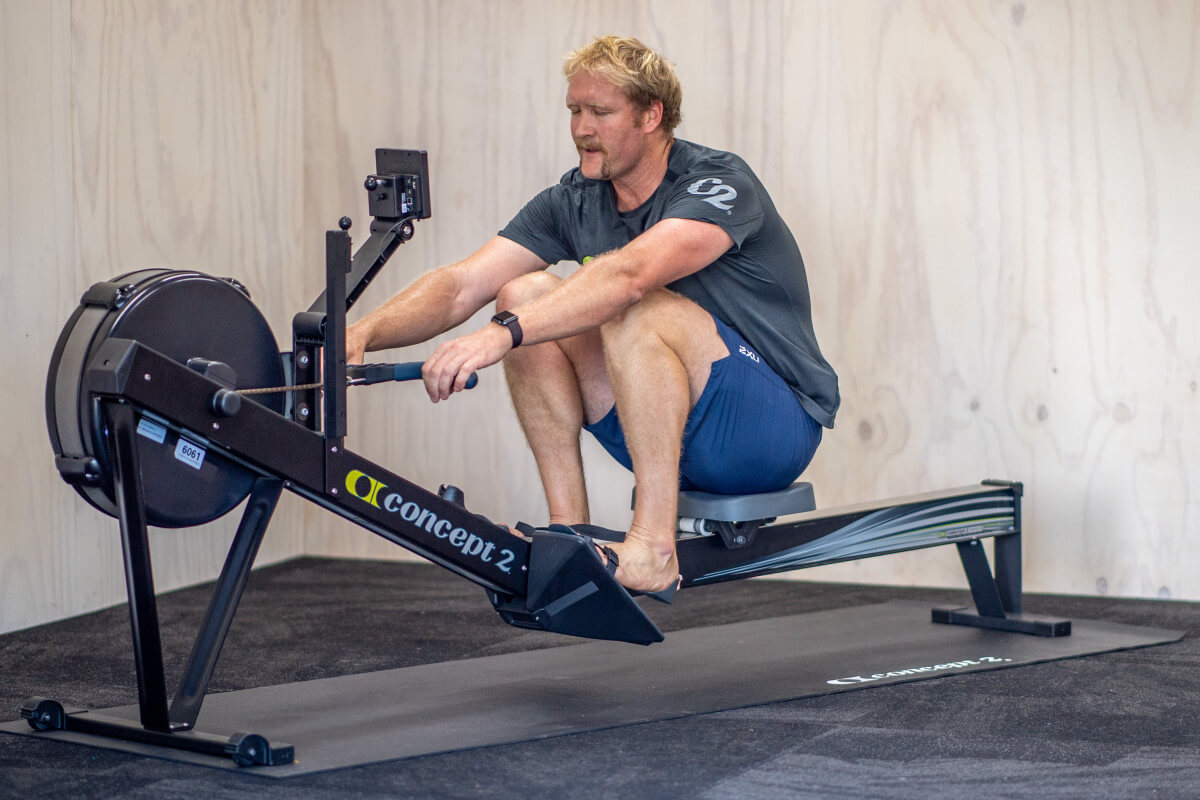 Coaching gold: the essence of the indoor rowing catch