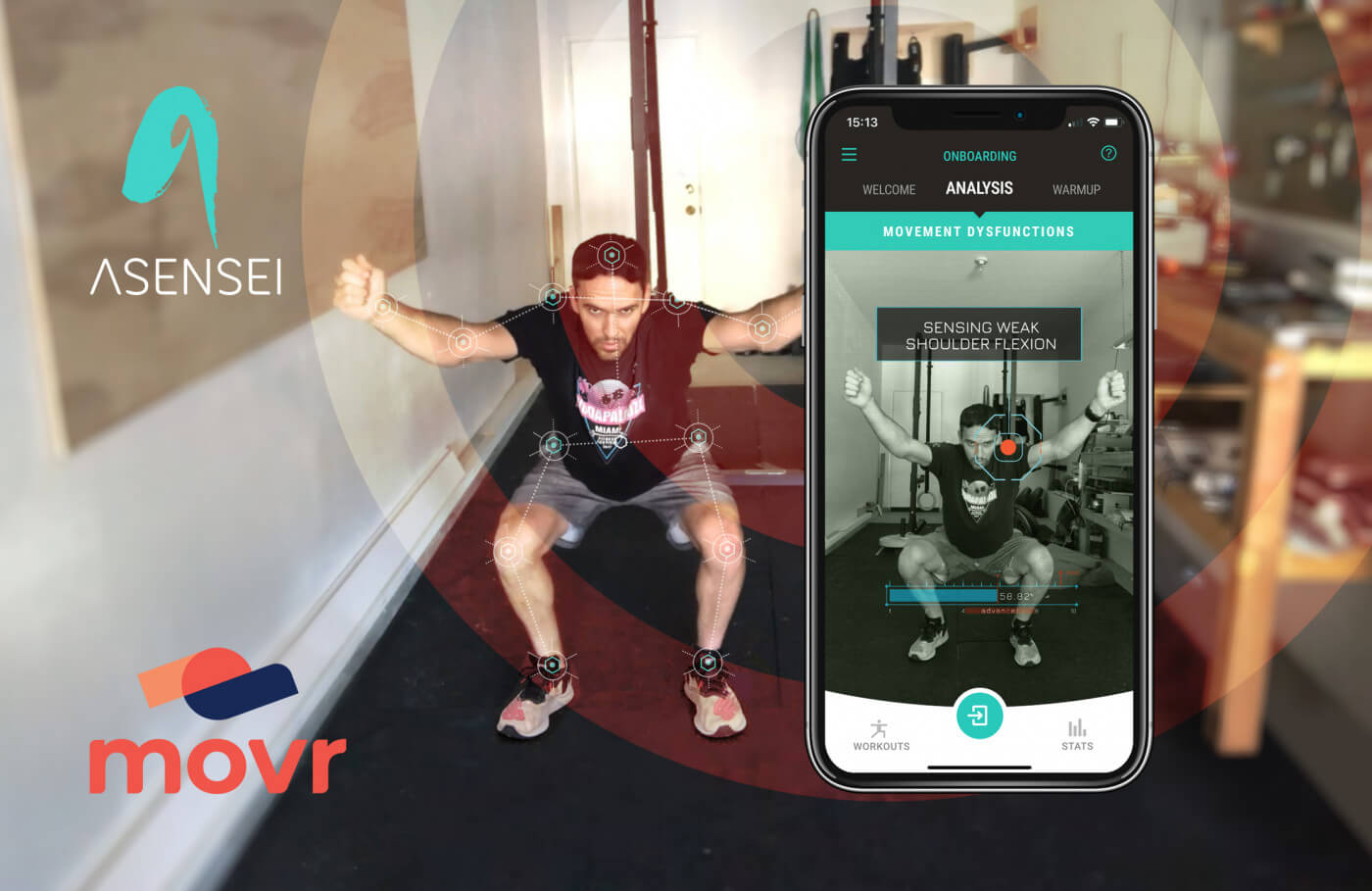 ASENSEI and movr Personalize Connected Fitness with AI Movement Analysis