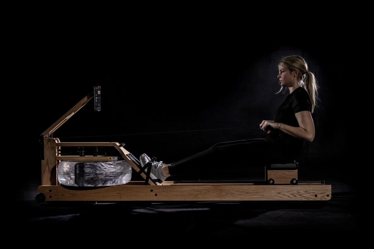 The WaterRower rowing machine Is now compatible with asensei