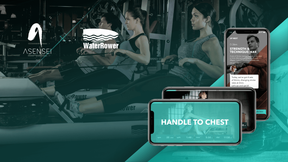 asensei and WaterRower Bring Connected Rowing Coaching for WaterRower Athletes