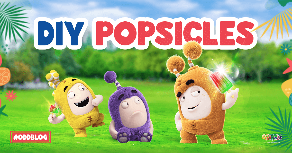 Refreshing Ways to Get Kids to Eat Healthy Fruits. With Oddbods, Nothing is Im-Popsicle!​