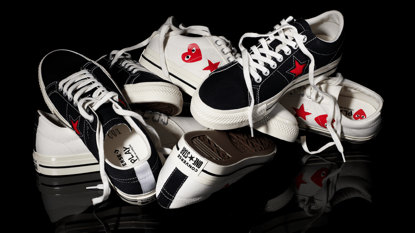 Comme des Garcons PLAY x Converse One Star