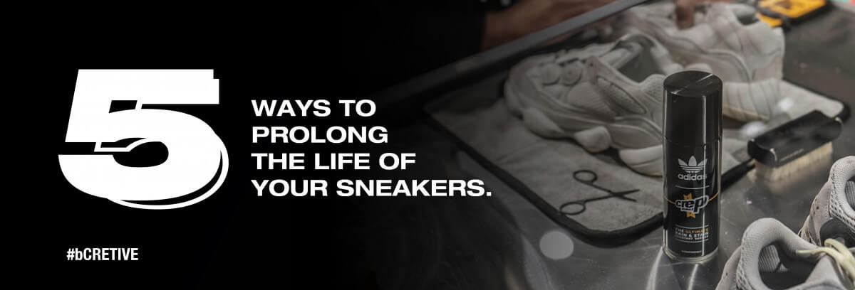 5 ways to prolong the life of your of sneakers  | bCODE Nigeria