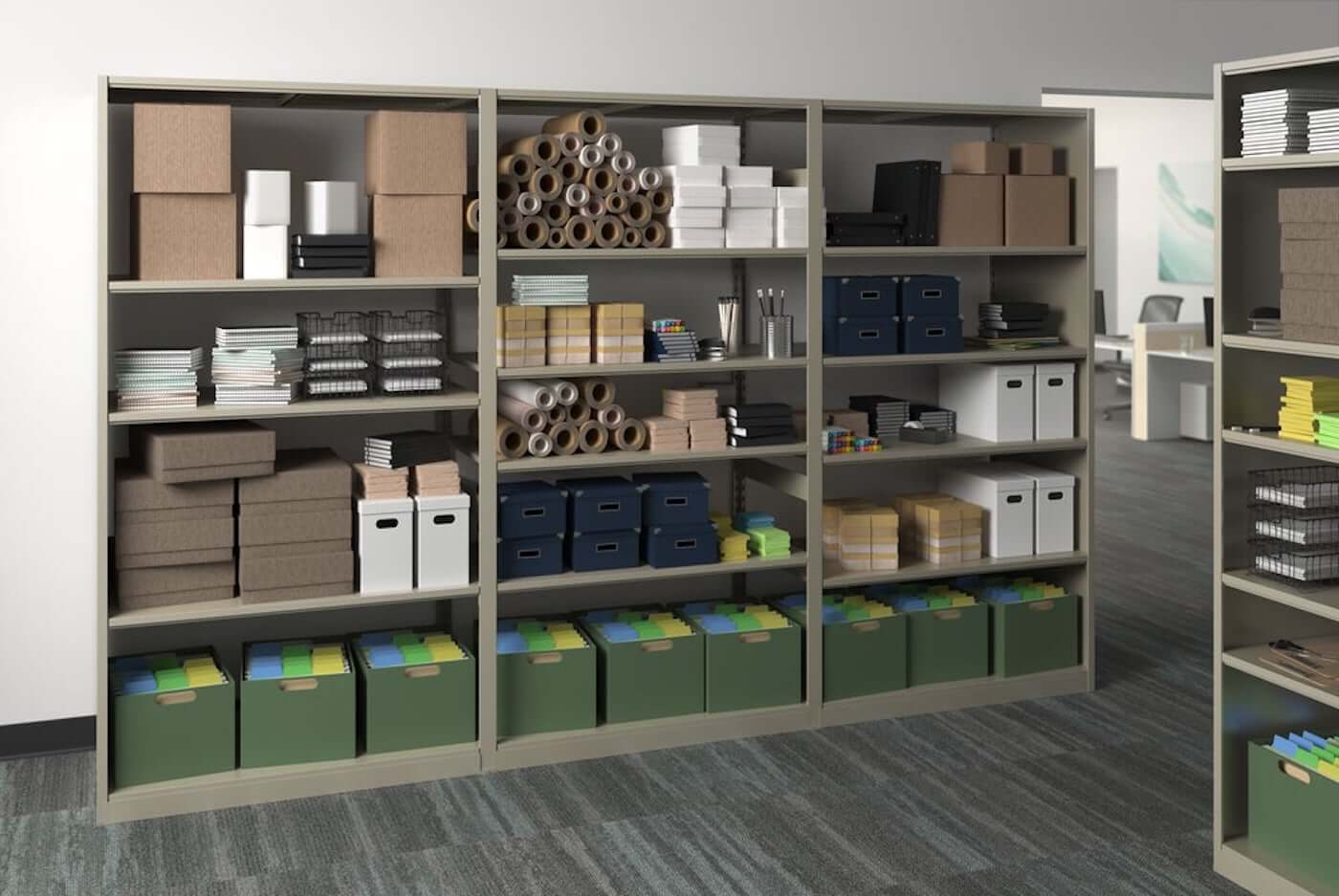 File Storage Ideas: How To Organize Your Archives Using Shelving