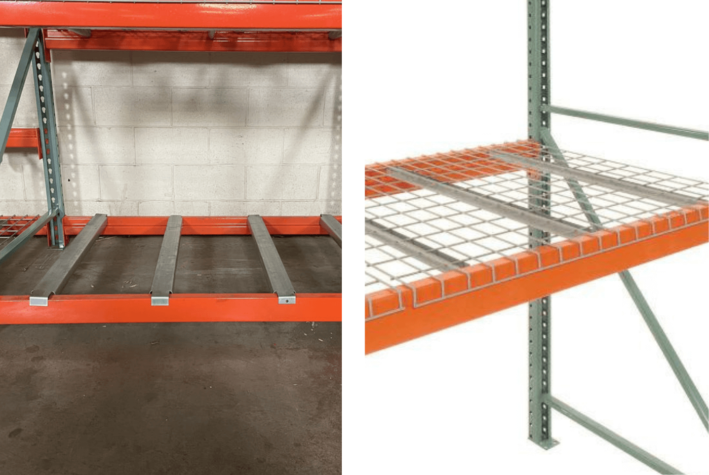 Pallet Rack Supports vs Wire Decking: Which Should I Use
