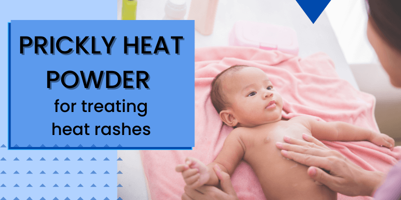How Prickly Heat Powder Helps in Baby’s Heat Rash