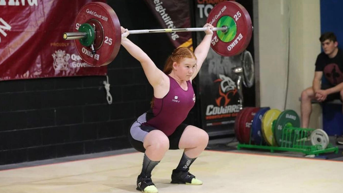 Olympic weightlifting Maddie Power Rises To The Top!