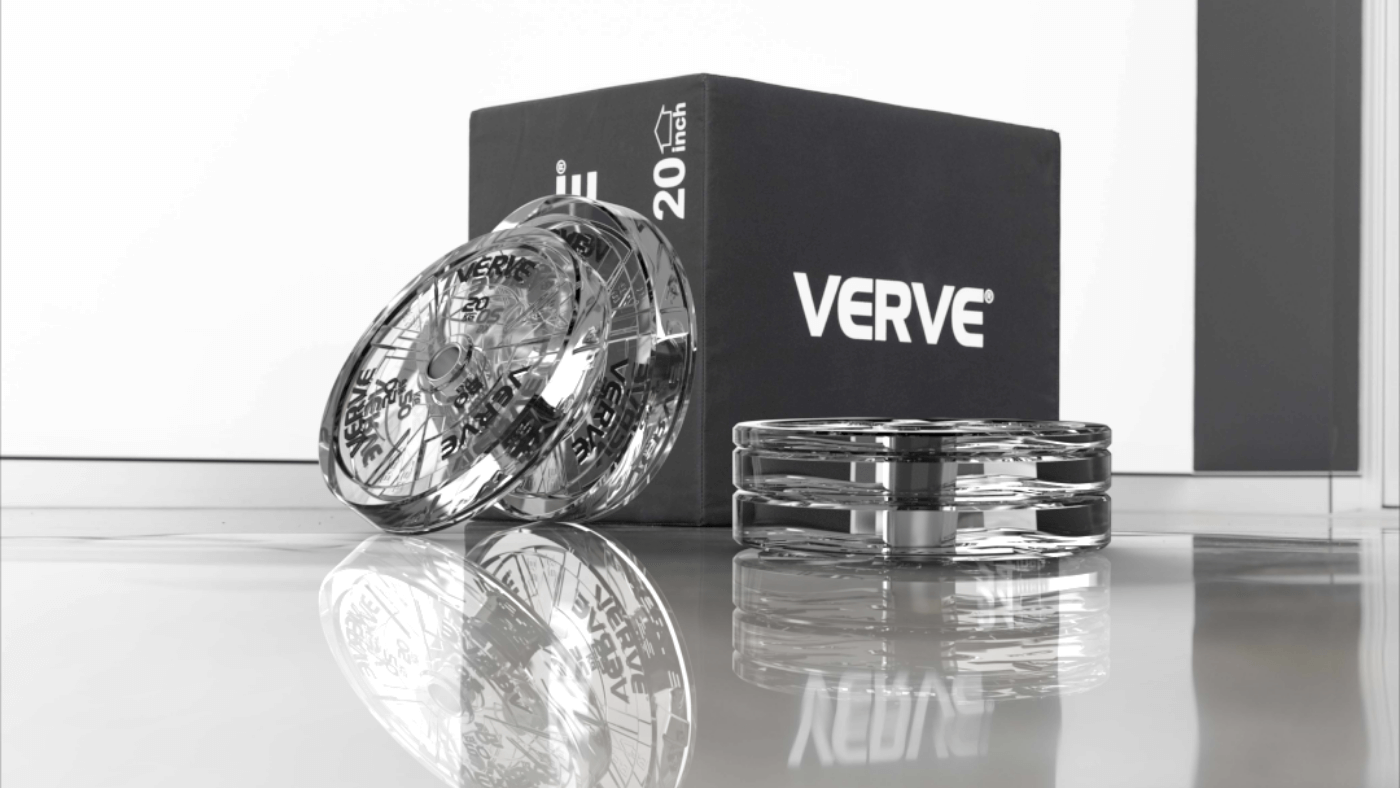 VERVE Glass Olympic Bumper Plates | Revolutionising the fitness industry