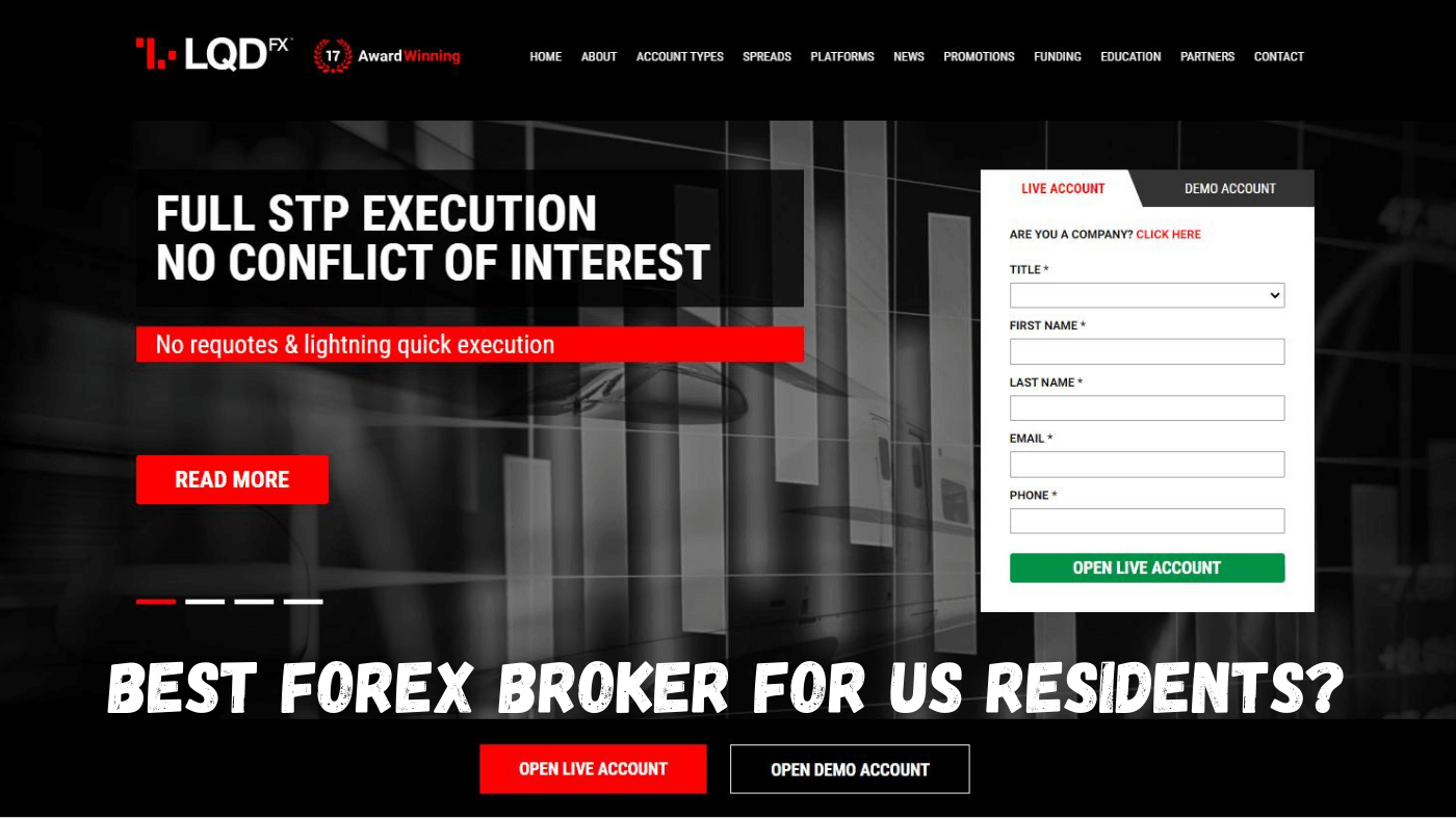 Best Forex Broker For US Traders – LQDFX