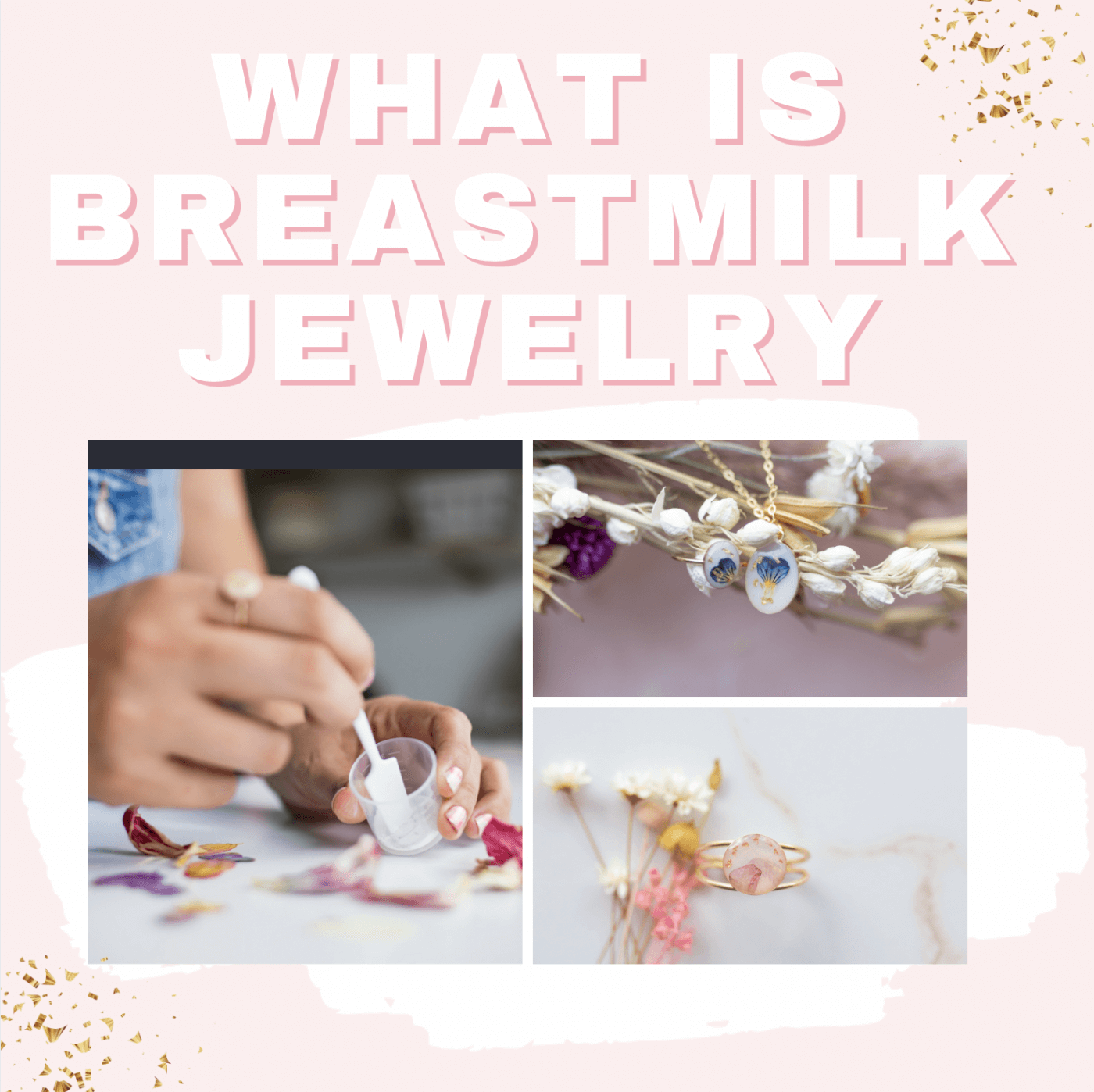 What is BREASTMILK Jewelry? How is breastmilk jewelry made?!