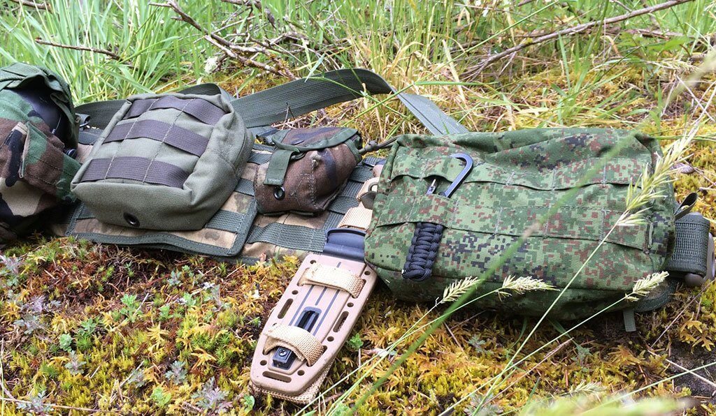 Tactical Survival Kit: A-TACS MOLLE Belt Rig